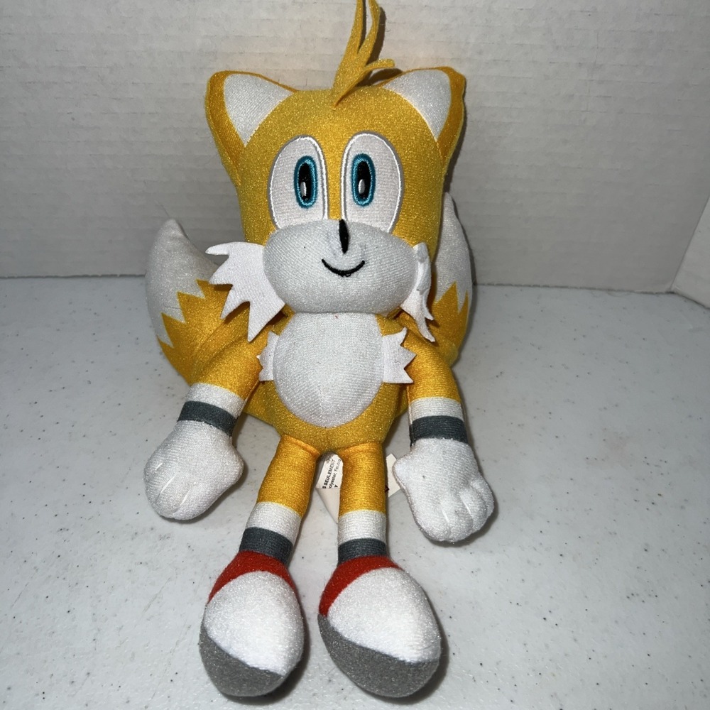 TAILS Sonic The Hedgehog SEGA Toy Factory 10" Licensed Plush Doll Toy‎